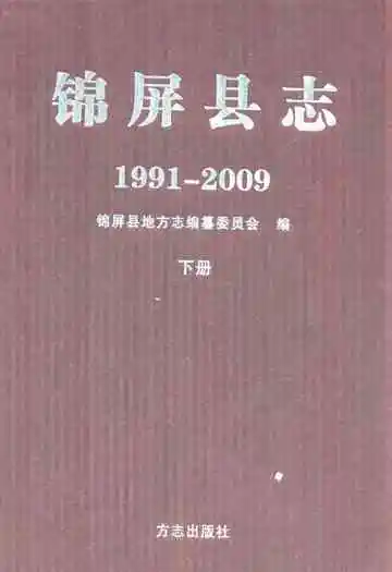 锦屏县志(1991-2009)下册