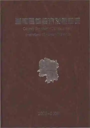 湖南县域经济发展概况2005-2009