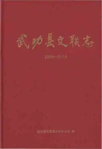 武功县文联志 2008-2019