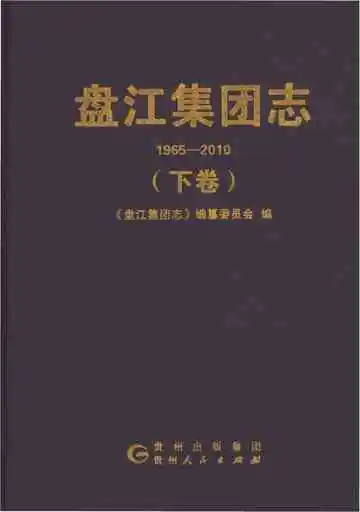 盘江集团志 下卷 1995-2010