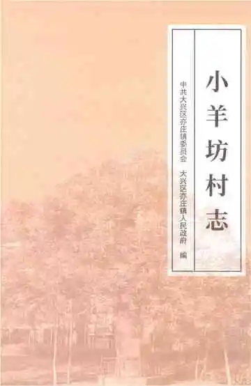 小羊坊村志大兴