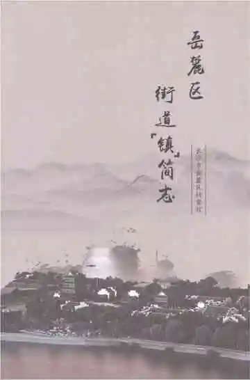 岳麓区街道镇简志