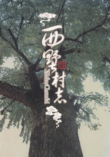 《西墅村志》封面